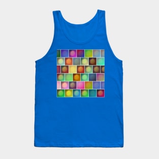 Multicolored suns Tank Top